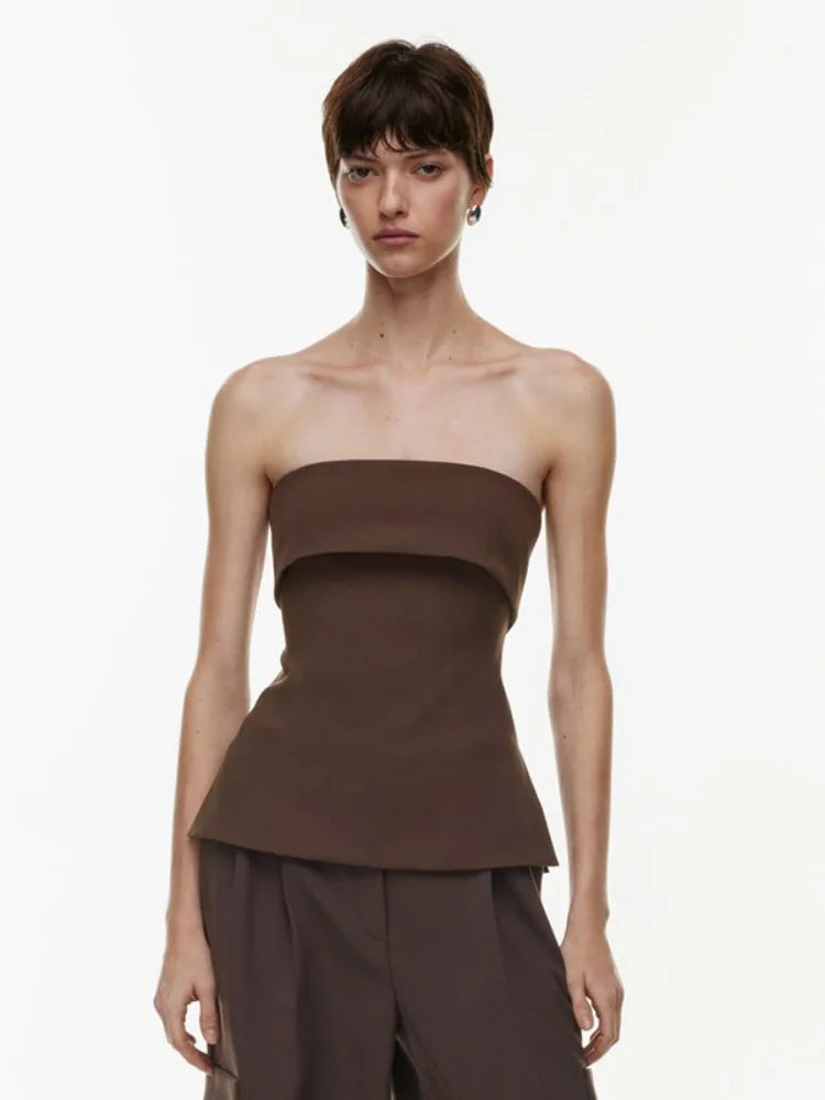 Backless Bandeau Top