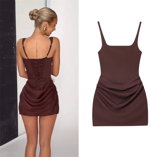 Bodycon Spaghetti Strap Dress