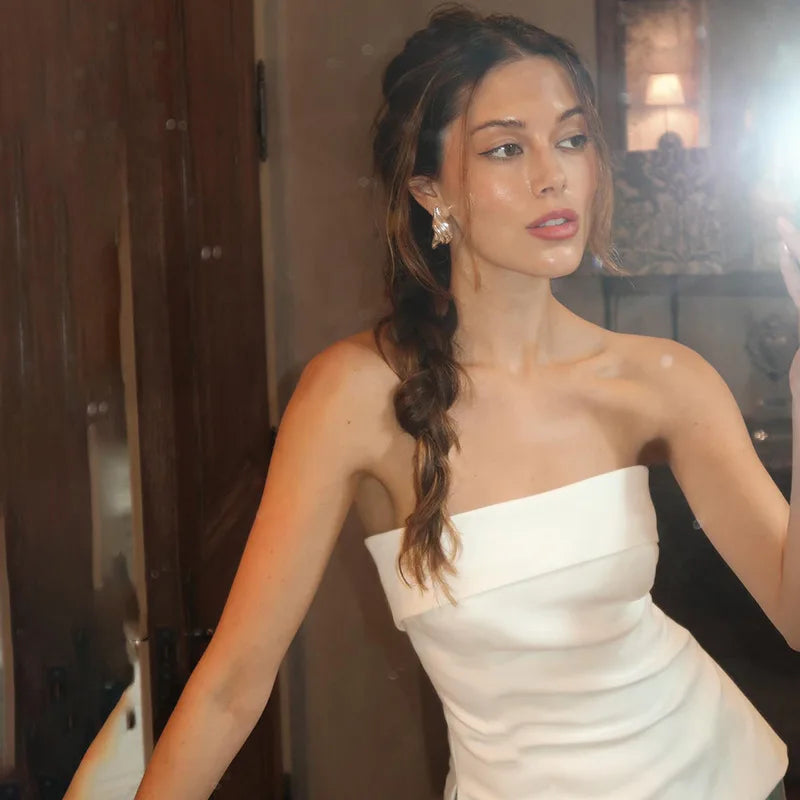 Backless Bandeau Top