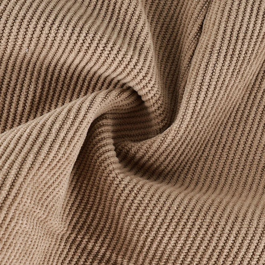 Corduroy Beige Shorts