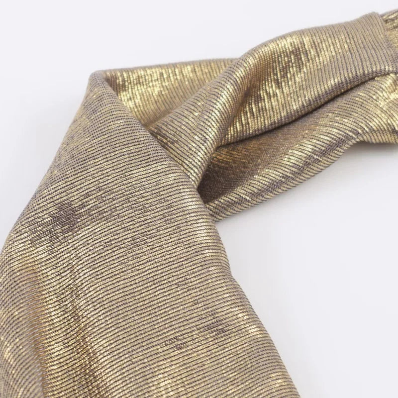 Gold Halter Neck Tank