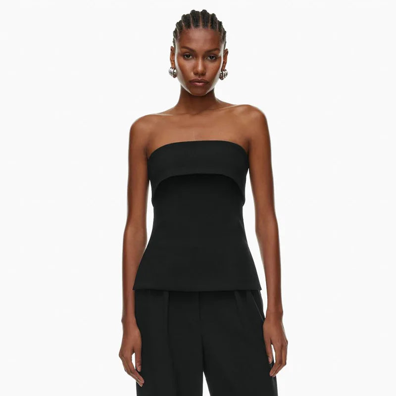 Backless Bandeau Top