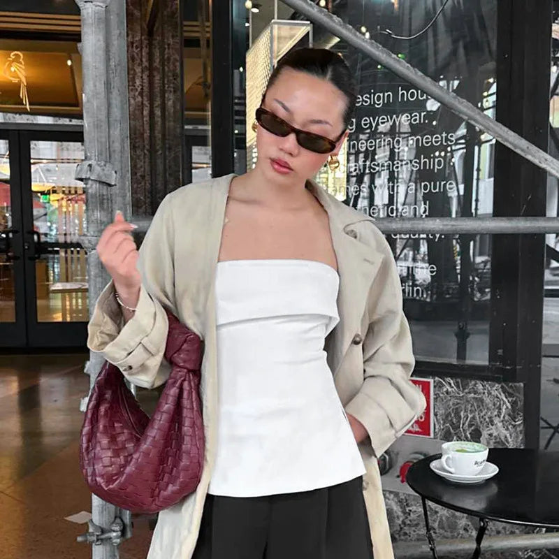 Backless Bandeau Top